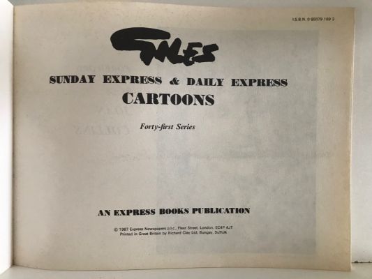 GILES: Sunday Express & Daily Express Cartoons 41st Series