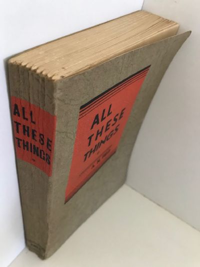 ALL THESE THINGS: Volume 1