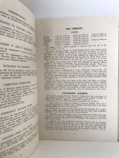 ARDMORE TEACHERS COLLEGE: Handbook 1953