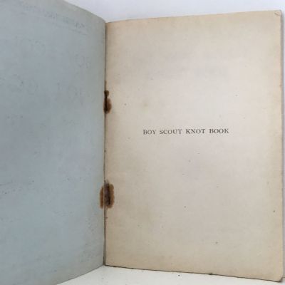 BOY SCOUT KNOT BOOK
