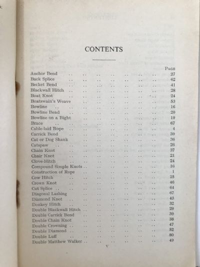 BOY SCOUT KNOT BOOK