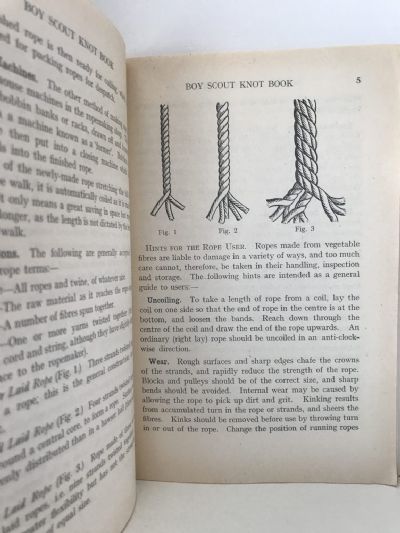 BOY SCOUT KNOT BOOK