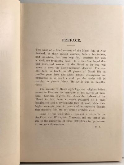THE MAORI AS HE WAS: A Brief Account of Maori Life as it was in Pre-European Days