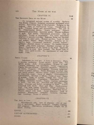 THE MAORI AS HE WAS: A Brief Account of Maori Life as it was in Pre-European Days