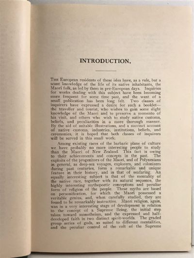 THE MAORI AS HE WAS: A Brief Account of Maori Life as it was in Pre-European Days