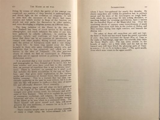 THE MAORI AS HE WAS: A Brief Account of Maori Life as it was in Pre-European Days