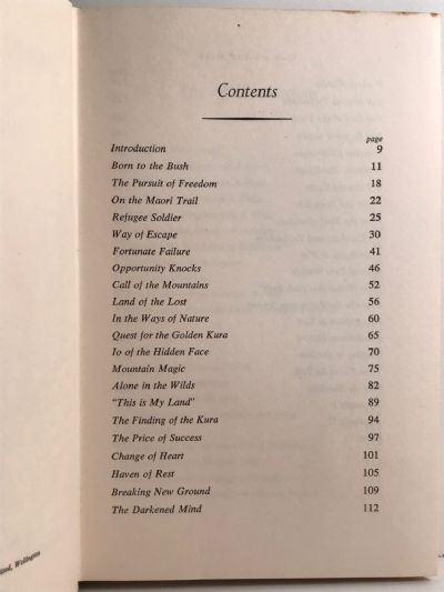 MAN OF THE MIST: A Biography of Elsdon Best