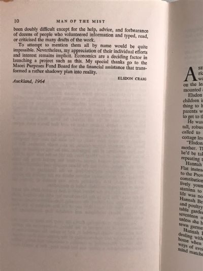 MAN OF THE MIST: A Biography of Elsdon Best