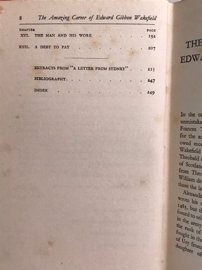 EDWARD GIBBON WAKEFIELD: The Amazing Career of