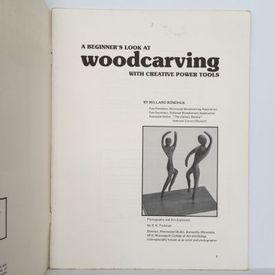 A Beginner's Look at Woodcarving with Creative Power Tools