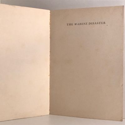 THE WAHINE DISASTER