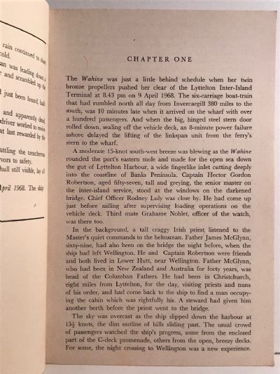 THE WAHINE DISASTER