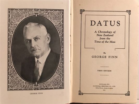 DATUS: A Chronology of New Zealand From The Time of The Moa