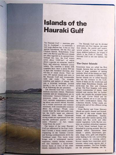 OFFSHORE AND OUTLYING ISLANDS OF NEW ZEALAND: Collins Nature Series