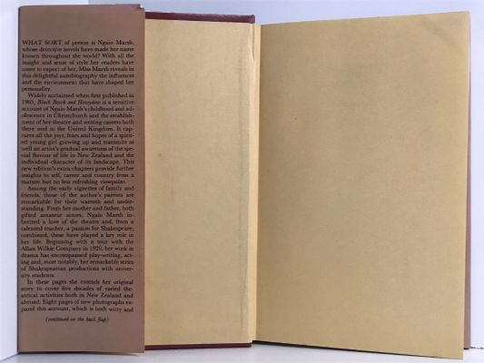 BLACK BEECH AND HONEYDEW: An Autobiography Ngaio Marsh