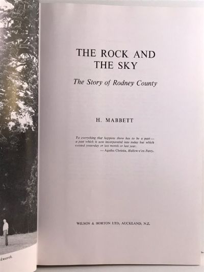 THE ROCK AND THE SKY: The Story of Rodney County