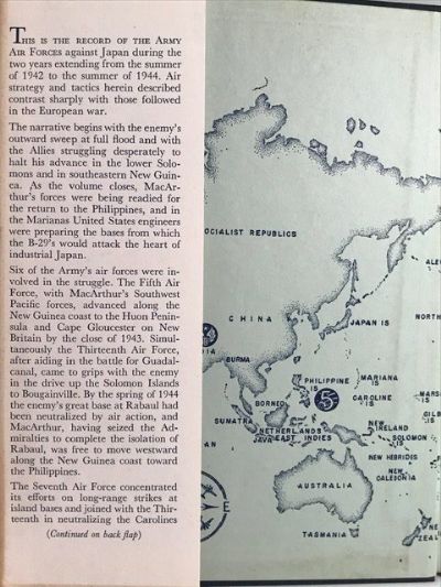 THE ARMY AIR FORCES IN WORLD WAR II: Volume 4 The Pacific Guadalcanal To Saipan