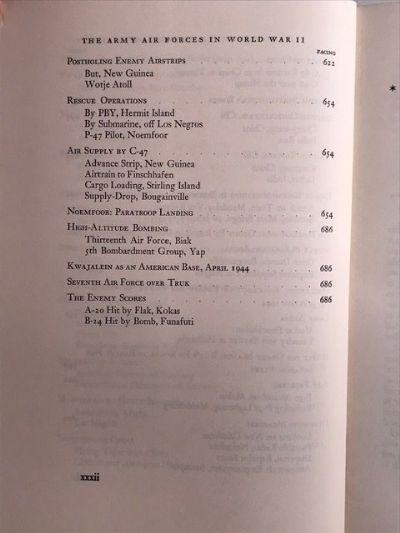 THE ARMY AIR FORCES IN WORLD WAR II: Volume 4 The Pacific Guadalcanal To Saipan