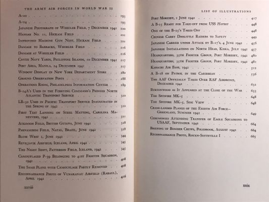 THE ARMY AIR FORCES IN WORLD WAR II: Volume One - Plans & Early Operations