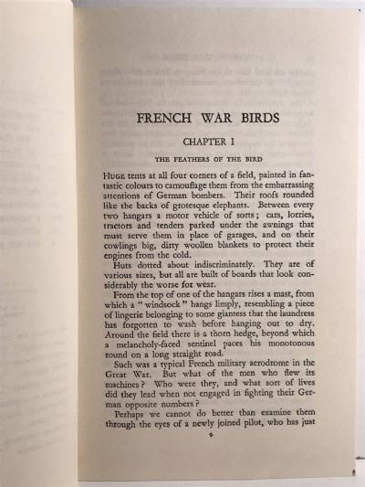 FRENCH WAR BIRDS