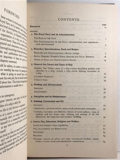 B.R. 1938 NAVAL RATINGS HANDBOOK 1965