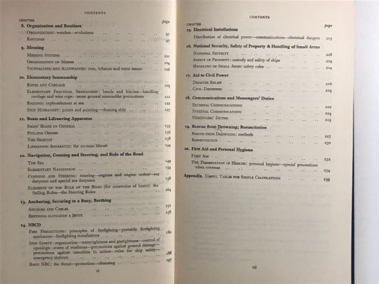 B.R. 1938 NAVAL RATINGS HANDBOOK 1965