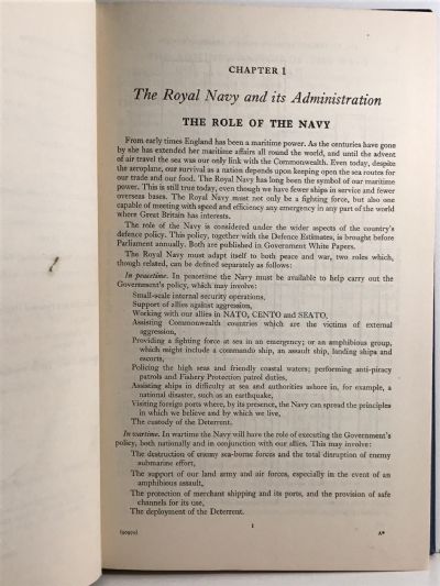 B.R. 1938 NAVAL RATINGS HANDBOOK 1965