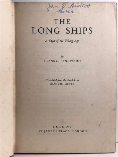 THE LONG SHIPS: A Saga of the Viking Age