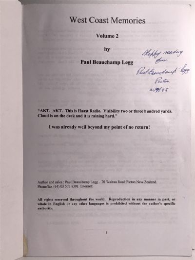 WEST COAST MEMORIES: It's all about the flying - Volume 1 and 2