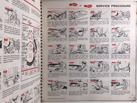 CALTEX AUTOMOTIVE LUBRICATION GUIDE 1967 - Service Information for Cars & Trucks