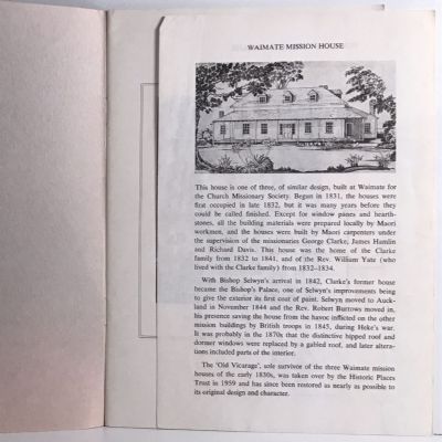 ST JOHN BAPTIST CHURCH: Te Waimate 1831-1973 - A brief history