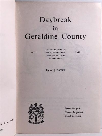 DAYBREAK IN GERALDINE COUNTY