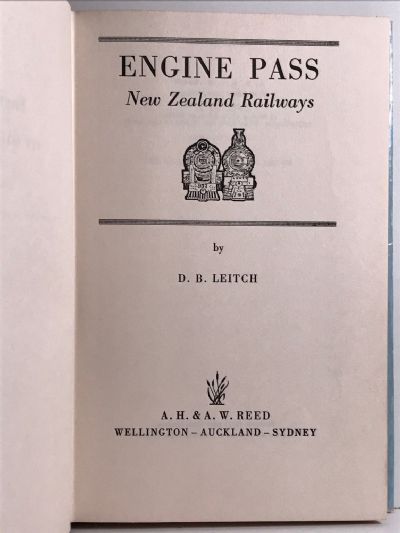 ENGINE PASS: New Zealand Railways