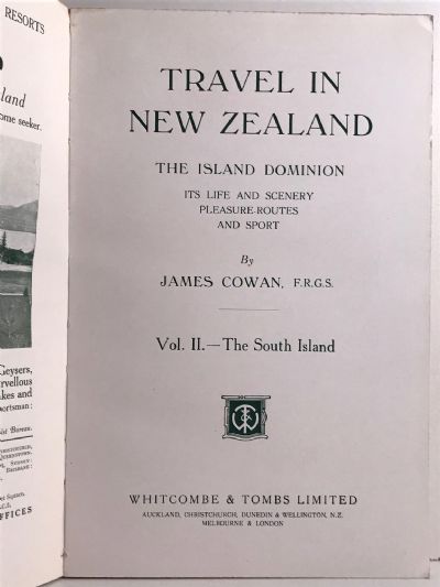 TRAVEL IN NEW ZEALAND: Volume 2 - The South Island