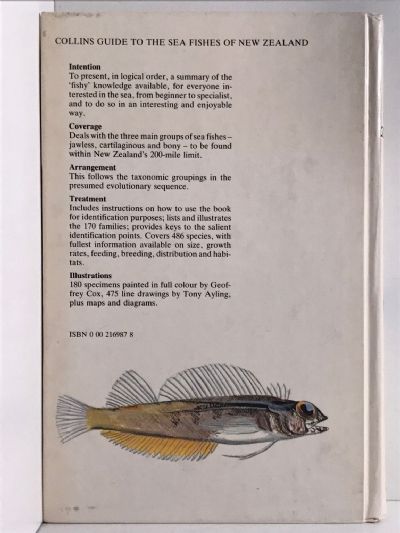 COLLINS GUIDE TO THE SEA FISHES of New Zealand