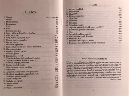 COLLINS GUIDE TO THE SEA FISHES of New Zealand