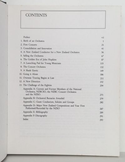 THE NEW ZEALAND SYMPHONY ORCHESTRA: The First Forty Years