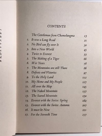 MAN OF EVEREST: The Autobiography of Tenzing