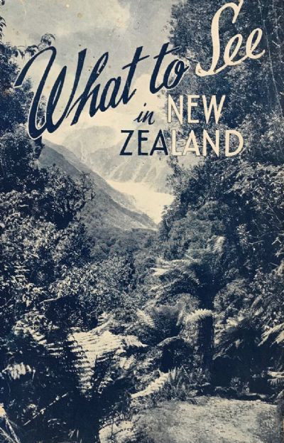 WHAT TO SEE IN NEW ZEALAND: A Pictorial Guide to Places of Interest 