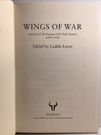 WINGS OF WAR: Airmen of all nations tell their stories 1939-1945