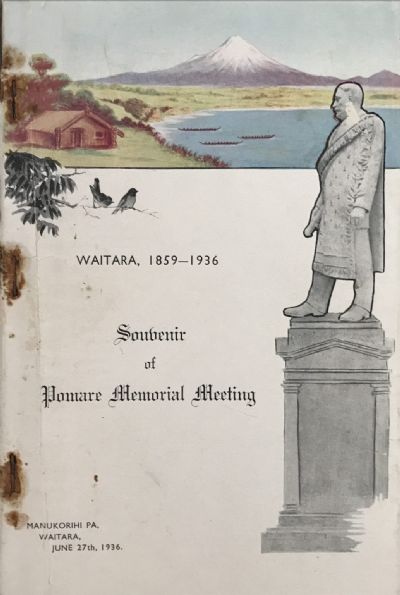 WAITARA 1859-1936: Souvenir of Pomare Memorial Meeting 