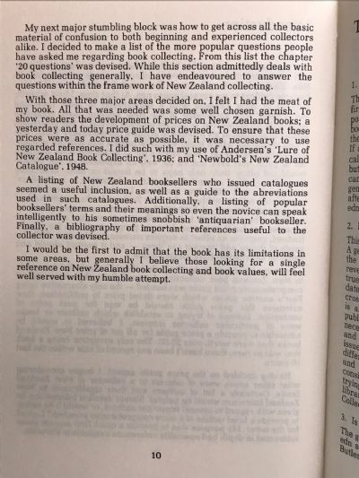 GUIDE TO NEW ZEALAND BOOK COLLECTING