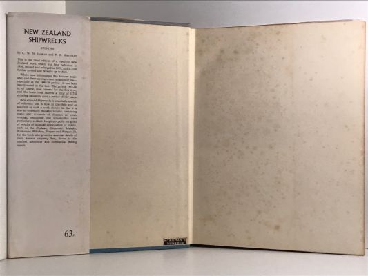 NEW ZEALAND SHIPWRECKS 1795-1960