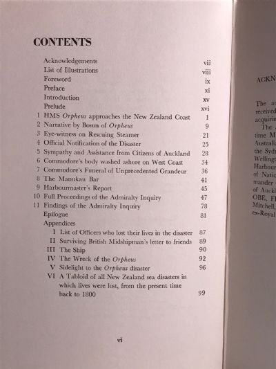 THE WRECK OF HMS ORPHEUS - New Zealand's Worst Sea Disaster