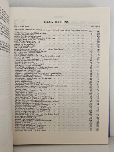 NEW ZEALAND SHIPWRECKS 1795-1982