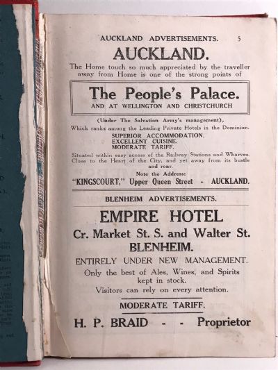 THE NEW ZEALAND INDEX 1925  - Everyplace in New Zealand