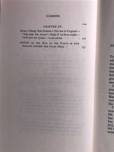 OLD NEW ZEALAND: The Good Old Times and a History of the War in the North 1887