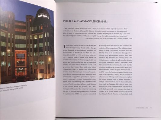 STANDARD LIFE 1825-2000: The Building of Europe's Largest Mutual Life Company