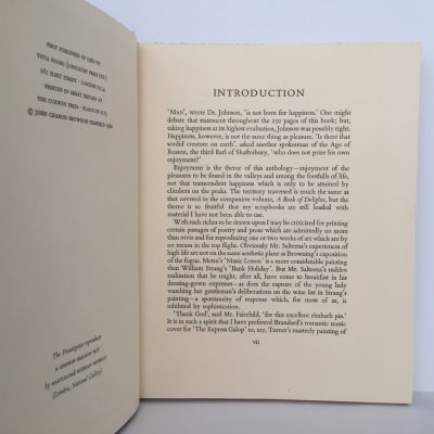 A Book of Pleasures