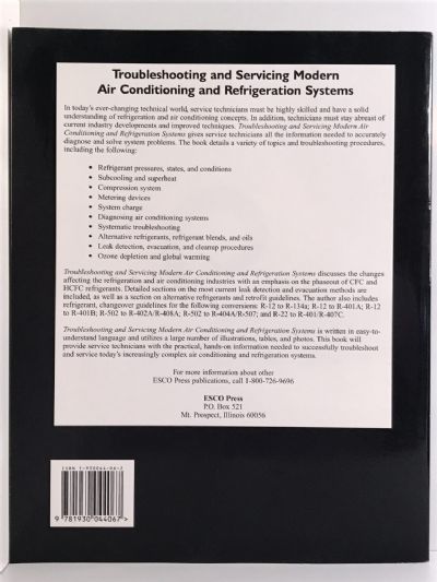 MODERN AIR CONDITIONING AND REFRIGERATION SYSTEMS - Trouble Shooting and Servicing